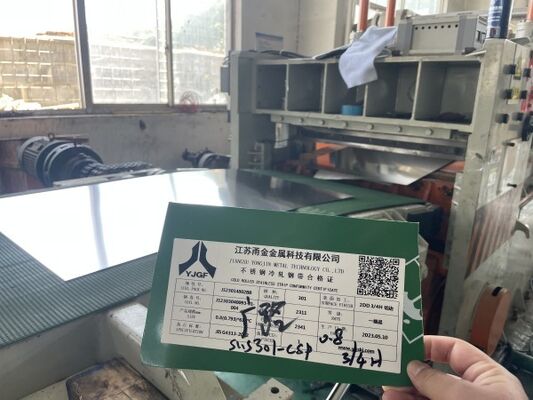 AISI 301 Cold Worked Stainless Steel Strip Sheet And Plate ASTM A666