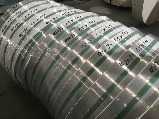 Material 420 Stainless Steel Strip SUS420J1 SUS420J2 Cold Rolled Steel Coil
