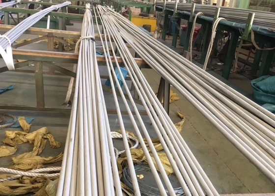 444 Stainless Steel Round Tubing ASTM A268 ASME SA268 Seamless Steel Tubes
