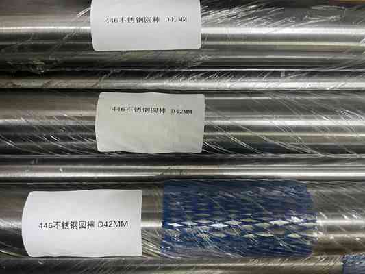 Stainless Steel AISI 446 UNS S44600 Round Bars Hot Rolled Annealed