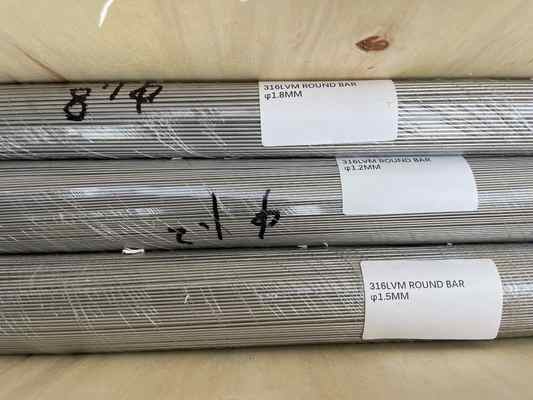 316LVM Stainless Steel Round Bars EN 1.4441 Wires