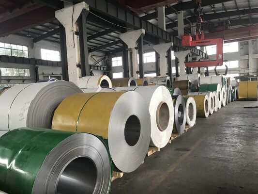 Material EN 1.4034 DIN X46Cr13 Cold Rolled Stainless Steel Strip In Coil