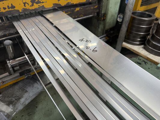 AISI 420 EN 1.4021 1.4028 1.4031 1.4034 Cold Rolled Precision Stainless Steel Strip