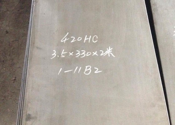 Высокуглеродистый лист нержавеющей стали стали AISI 420HC ножевого клина (плита)